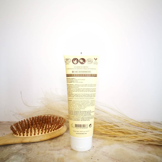 Baume capillaire 2en 1 masque avant shampoing et soin coiffant sans rinçage Belle Crinière.