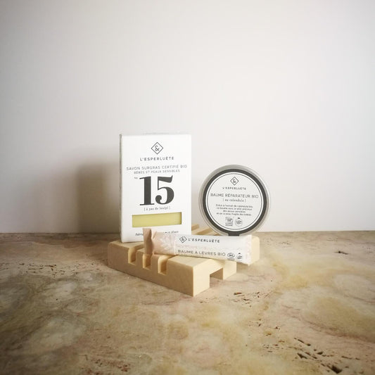 Kit de soin Maman et Bébé. Vanille.